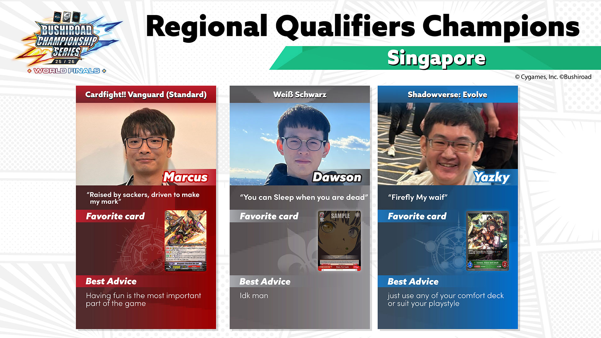 Player Profile Singapore