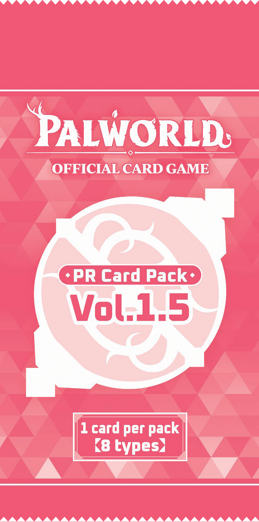 Palworld OFFICIAL CARD GAME PR Card Pack Vol. 1.5