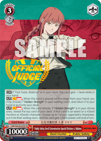 Public Safety Devil Extermination Special Division 4, Makima