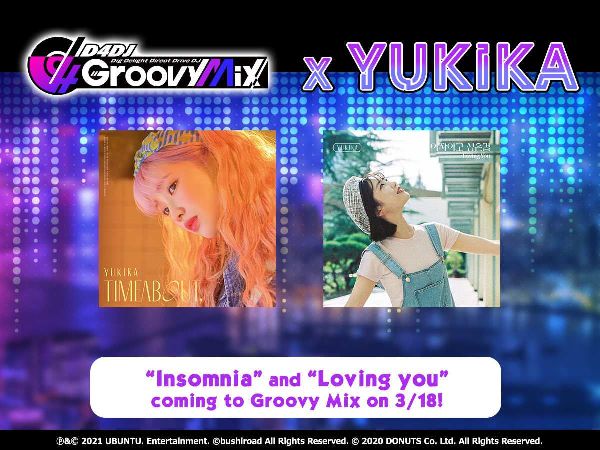 D4DJ Groovy Mix Collaborates With K-Pop Artist YUKIKA