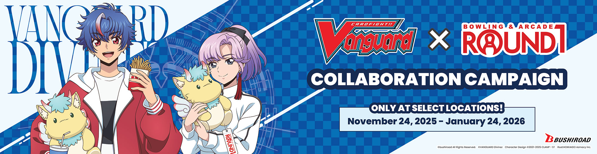 Cardfight!! Vanguard ✕ Round1 Collaboration Campaign Returns