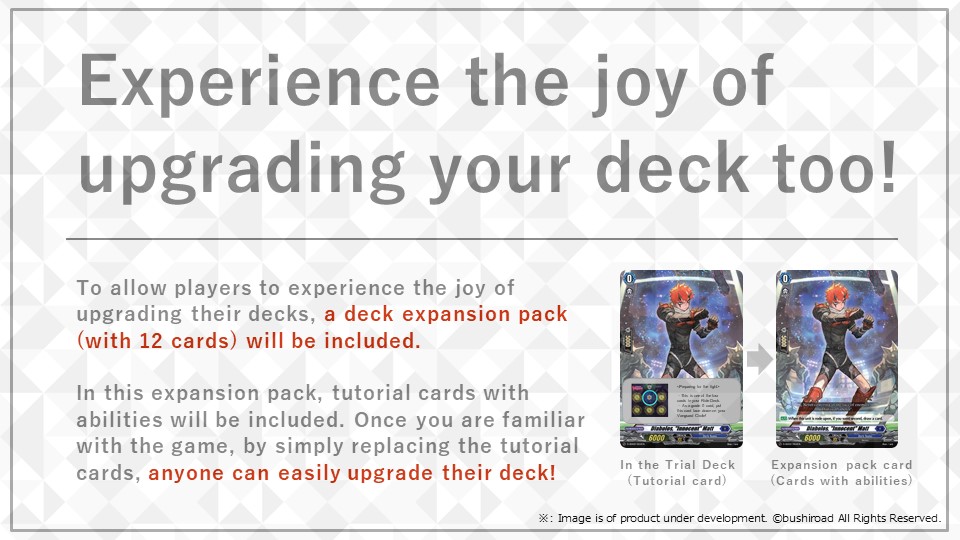Experiencing the joy of upgrading your deck too!