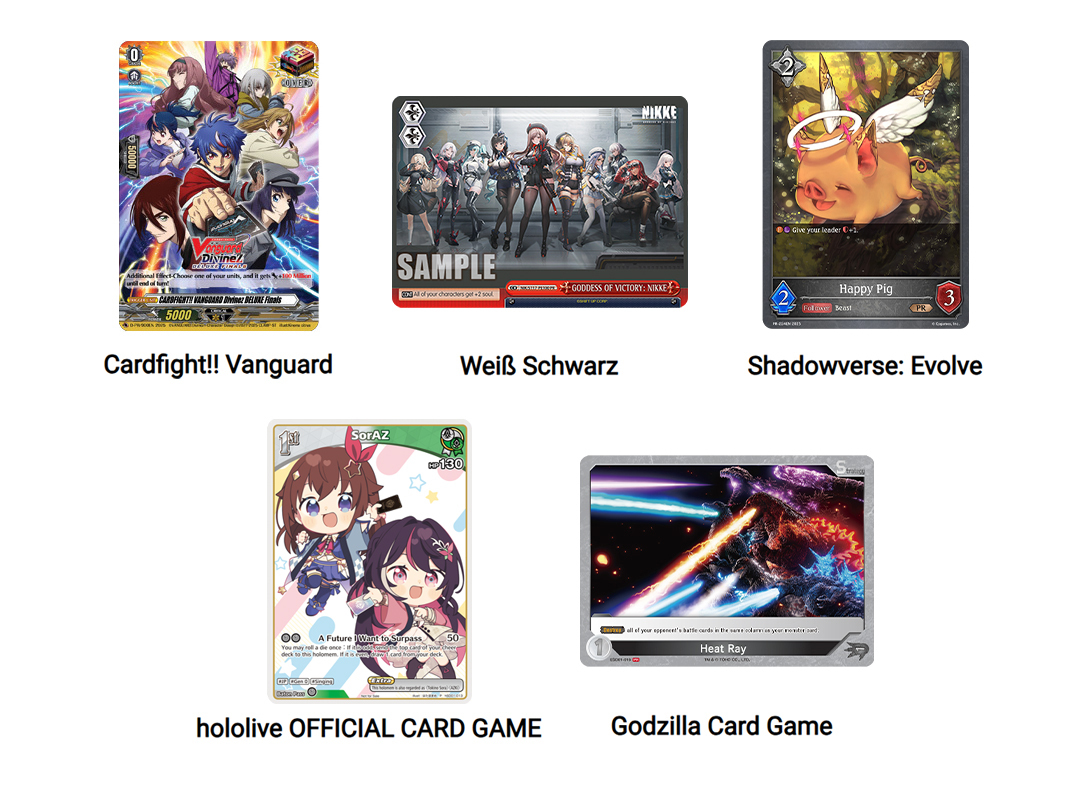 Bushiroad EXPO 2025 Giveaway Items