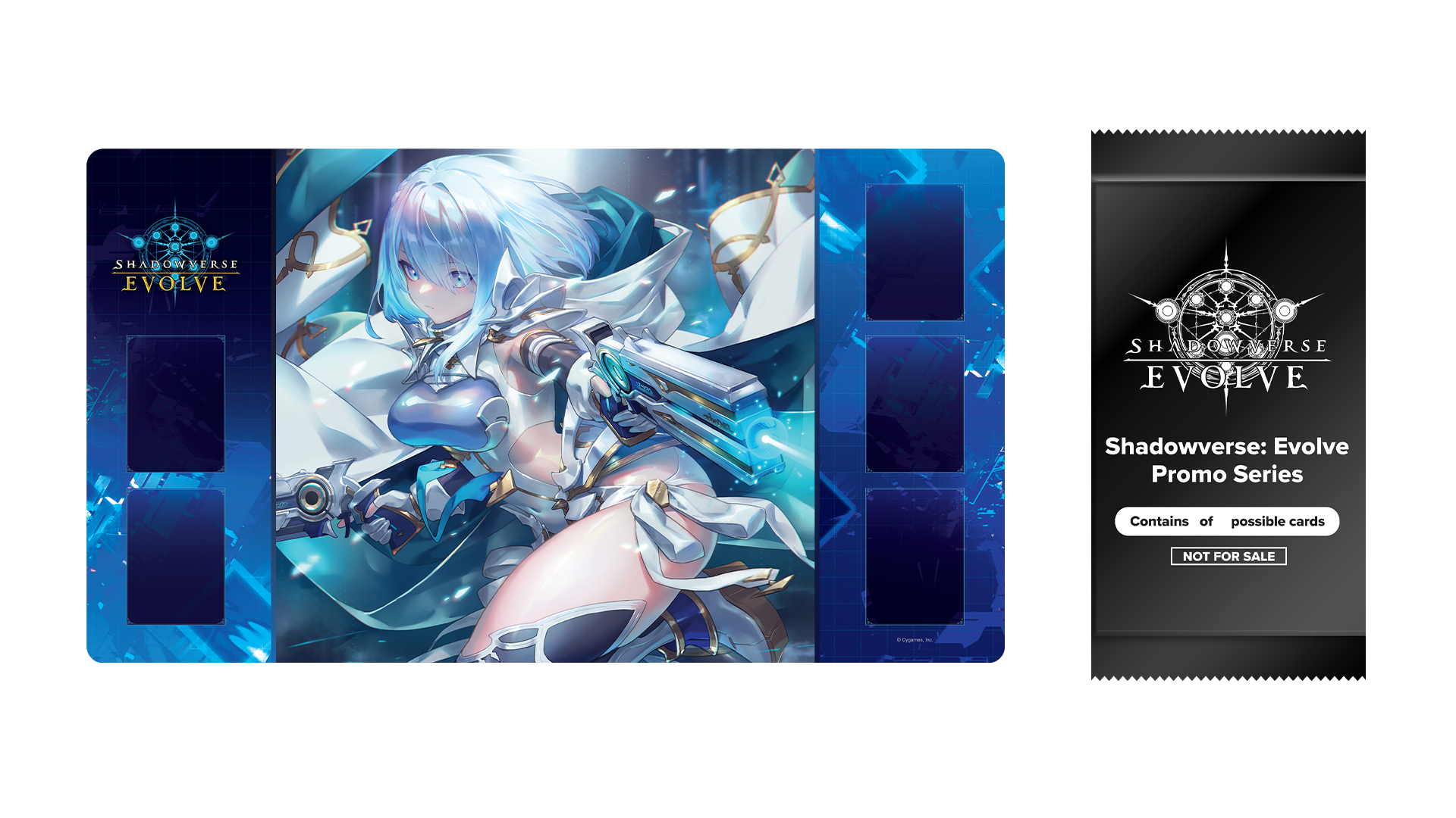 Bushiroad EXPO 2025 Exclusive playmat featuring Dreizehn or A promo series pack